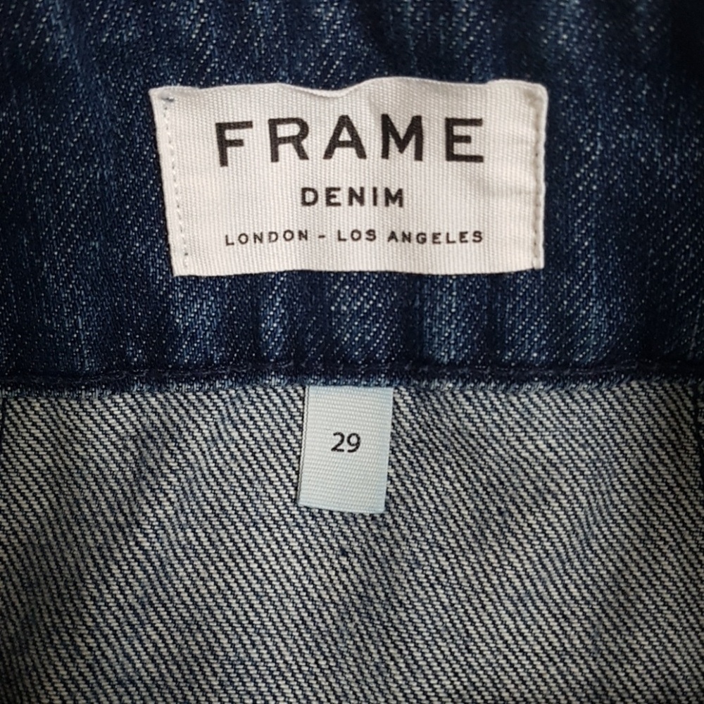 Frame Le Panel Mini Skirt - Picture 6 of 7